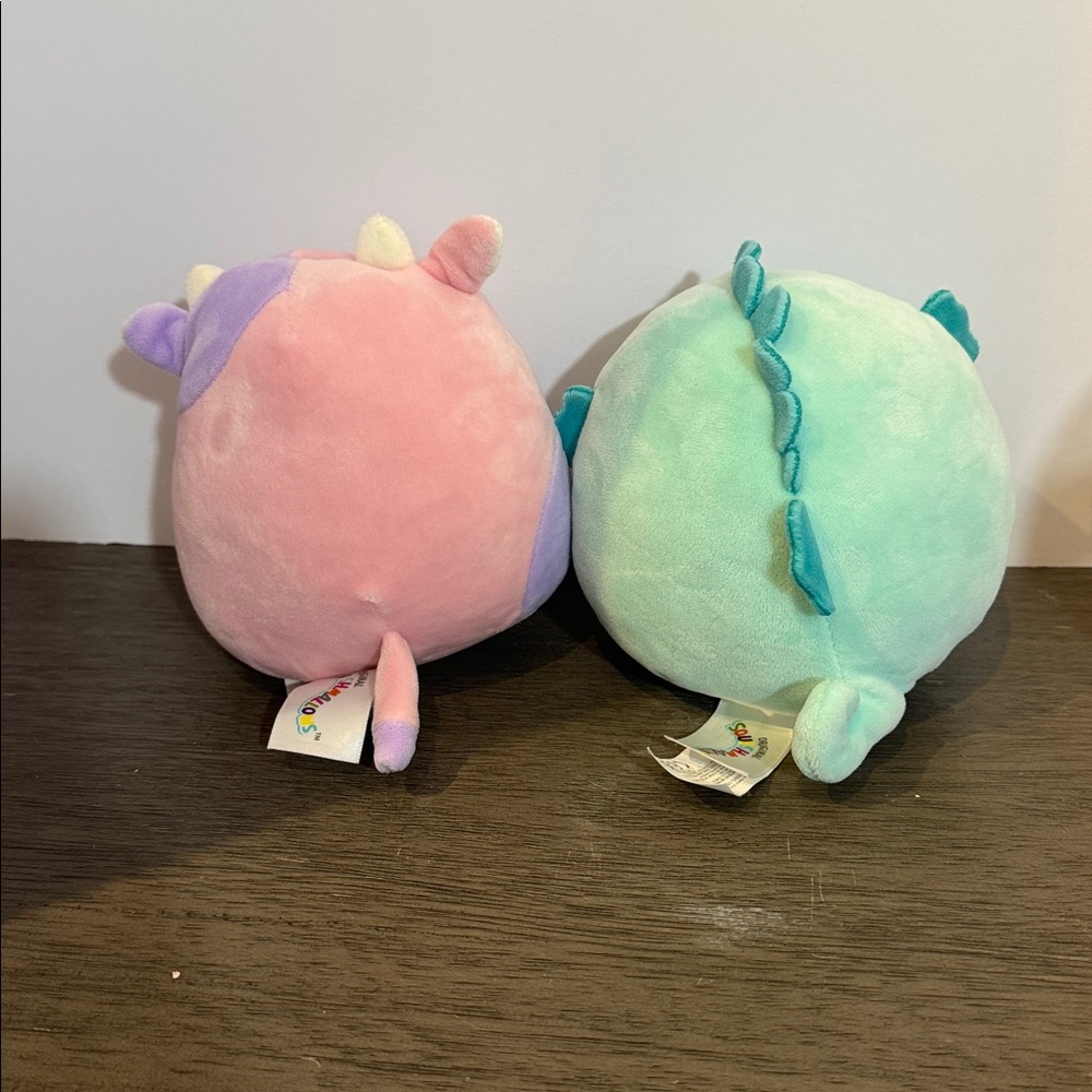 Squishmallow lot of 2 Sheldon and patty 5” - Picture 2 of 3